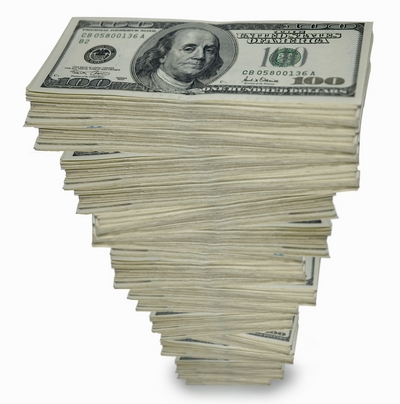 Cash earnest money deposits in excess of $10,000