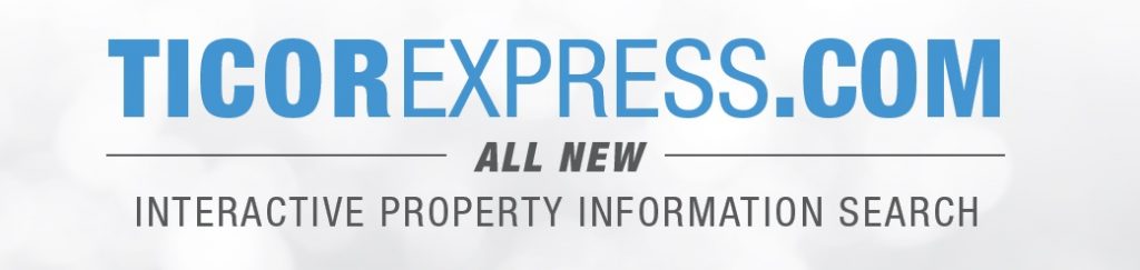 Ticor Express Interactive Property Information Search